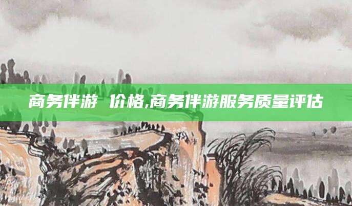宣威商务伴游 价格,商务伴游服务质量评估